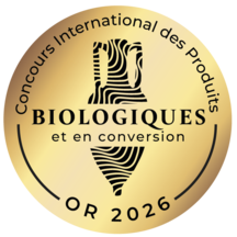 Médaille d'Or Concours International des Produits Biologiques 2026